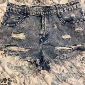 Jean shorts